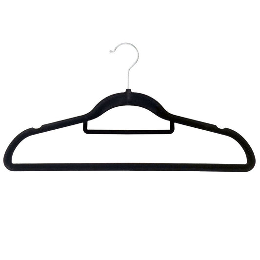 Practa Velvet Clothes Hangers 30 Pack - Slim Design - 410mm x 230mm - Non-Slip – view 2