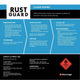 White Knight Rust Guard Clear Paint 500ml Quick Dry Metal Coating