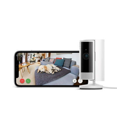 Ring 2nd Gen Indoor Camera - 1080p HD Video - White - Motion Alerts - Privacy Cover