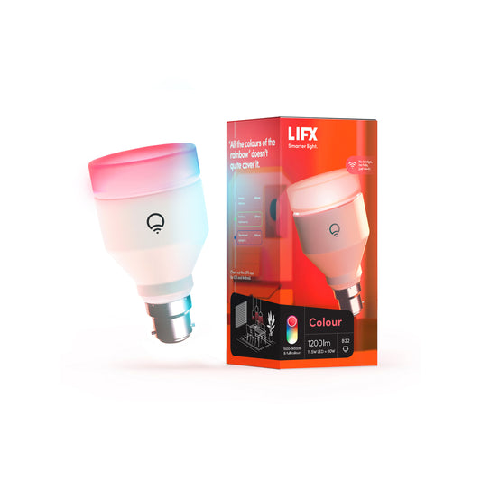 LIFX Smart Light Globe Colour 1200lm B23