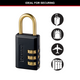 Master Lock 30mm Combination Padlock - Metal - Durable - Keyless