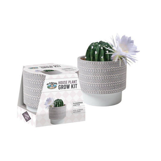 Mr Fothergill's Flowering Cactus Grow Kit - Echinopsis denudatum - 95mm x 100mm x 75mm - Indoor Gardening – view 2 - Auzzistore