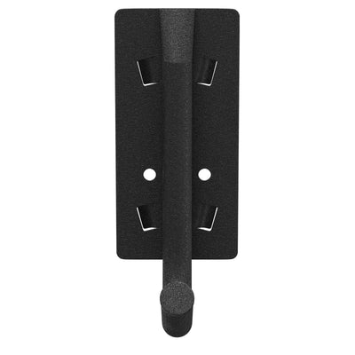 Rack It 1000kg Single Hook - 50kg Capacity - Powder Coated - Black