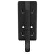 Rack It 1000kg Single Hook - 50kg Capacity - Powder Coated - Black