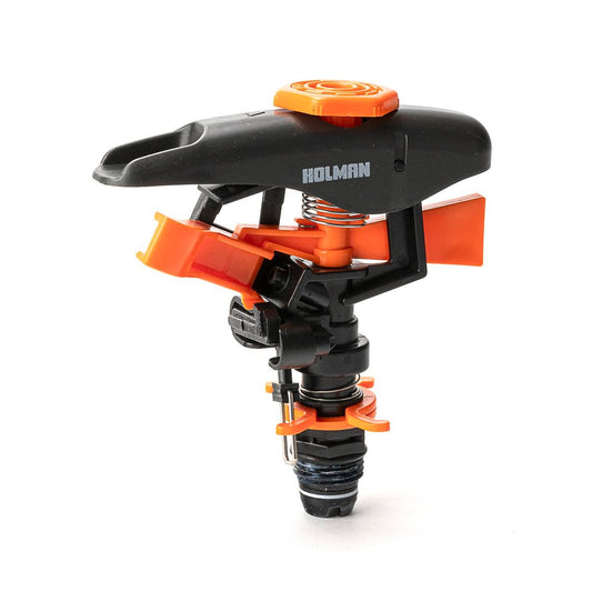 Holman 15mm Plastic Impact Sprinkler - 12m Radius - Durable - Easy Install - Auzzistore