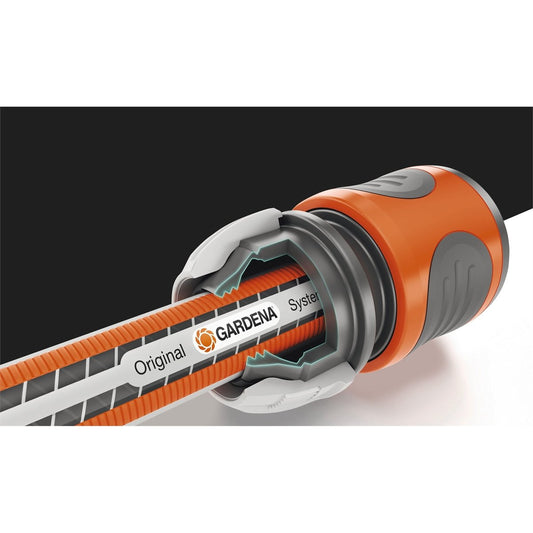 Gardena 19mm Hose Connector - Plastic - Ergonomic - UV Stabilised – view 2 - Auzzistore