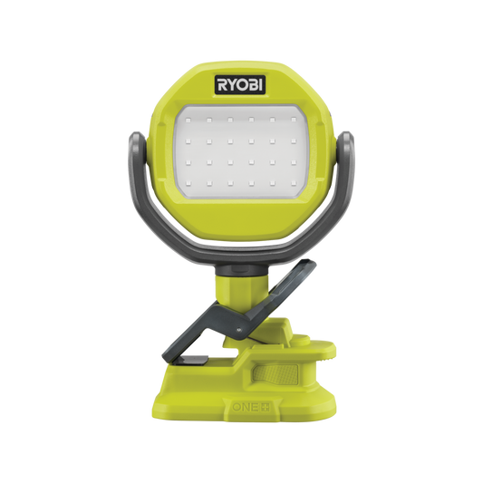 Ryobi 18V ONE+ Clamp Light RLCL18 - Tool Only - 1000 Lumens - Adjustable