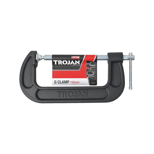 Trojan G Clamp - 150mm - Chrome Plated - 580kg Clamping Force