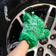 Turtle Wax Dual Action Noodle Car Wash Glove - 190mm x 285mm - Multi-colour - Non-scratch Microfibre