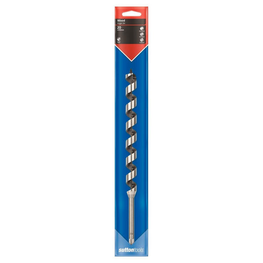 Sutton Tools Medium Auger Bit 330 x 20mm Steel Fast Drilling - Auzzistore