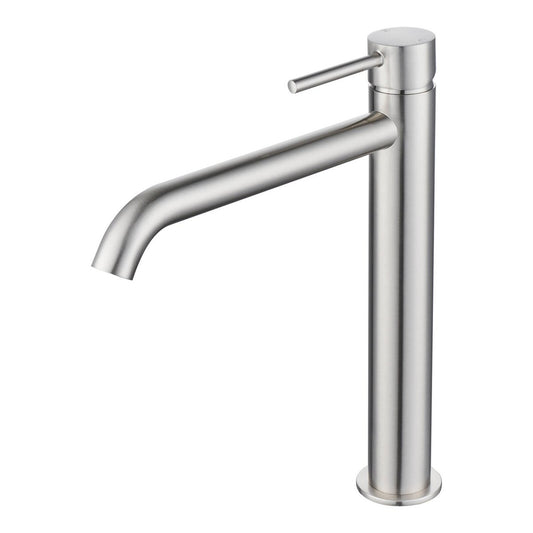 Mondella Resonance Vessel Basin Mixer 25mm - Brushed Nickel - 1.11kg