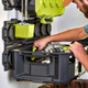 Ryobi Link Crate - Storage Solution 413mm x 203mm x 565mm - Impact-Resistant