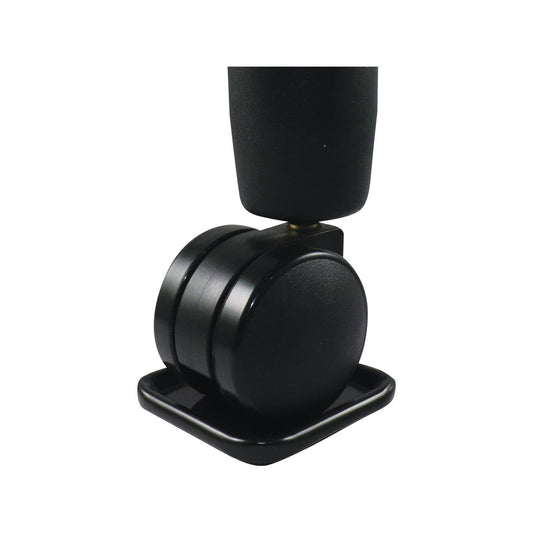 Surface Gard Brown Square Carpet Base Castor Cups 4 Pack - 48mm – view 2 - Auzzistore