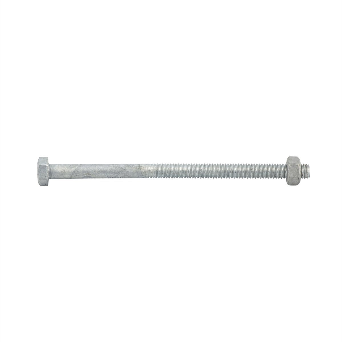 Zenith Hot Dip Galvanised Hex Head Bolts and Nuts M6 x 100mm 25 Pack