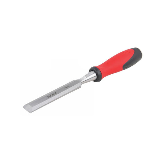 Trojan 19mm Wood Chisel - Full Tang Blade - Metal Striking Cap - Durable - Auzzistore