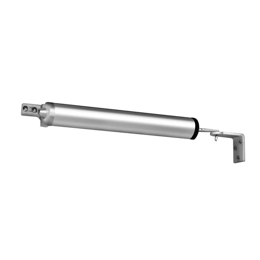 Rolltrak Silver Pneumatic Door Closer - 275mm - Adjustable Speed - Universal Fit - Auzzistore