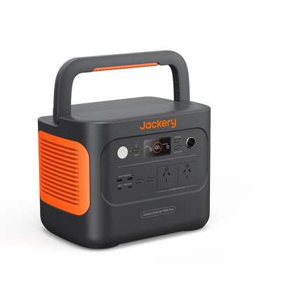 Jackery 2000w Black 1000 Plus Portable Power Station 1264Wh - Expandable Capacity