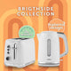 Sunbeam 1.7L White Brightside Kettle - Cordless - Auto Shut Off - 2400W