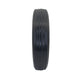 Move It 200mm Black Rubber Tyre with White Plastic Centre - 30kg Load Capacity