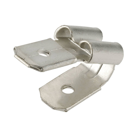 Narva 2-Way Male Female Connector 6.3x0.8mm Aluminium 17 Pack
