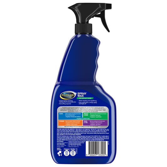 Selleys Polyglaze Spray Wax 500ml - Instant Shine - Long-Lasting Protection – view 2