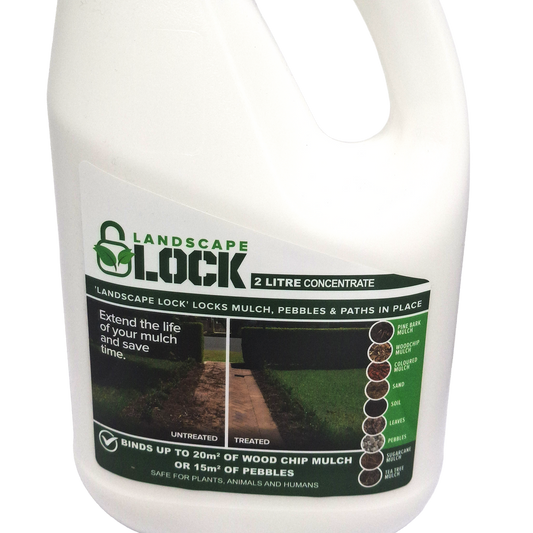 Landscape Lock 2L Concentrated Garden Glue - Liquid - 20 sq m Coverage - Clear Drying - Auzzistore