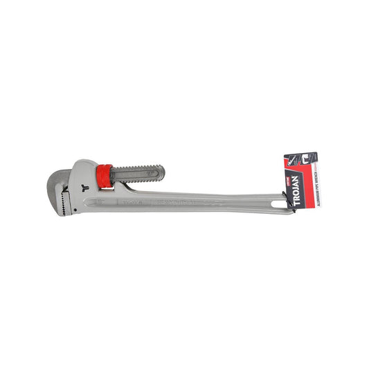 Trojan Aluminium Pipe Wrench - 450mm - Lightweight - Durable - 60mm Capacity