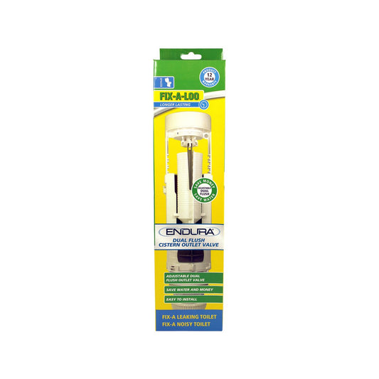 Fix a Loo Dual Flush Valve - 258-390mm - WaterMark Approved – view 2 - Auzzistore