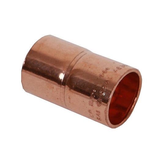 Brasshards Copper Capillary Coupling - 15mm - Copper - WaterMark Approved - Auzzistore