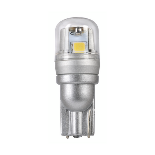 Narva 12V T10 Cool White LED Wedge Globe 2 Pack - 6000K - 120Lm - Durable