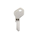 EHI Silver Blank Key - 47mm Nickel Plated Brass - Easy To Carry