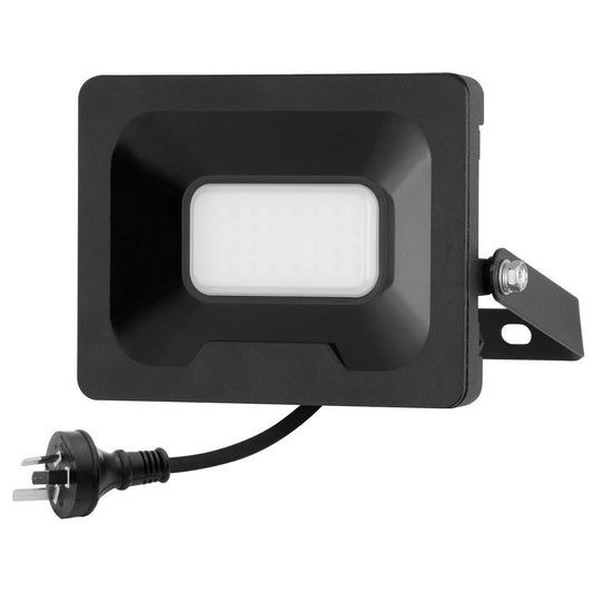 Arlec 24W Smart CCT LED Security Flood Light 2500lm - IP65 Rated - Black