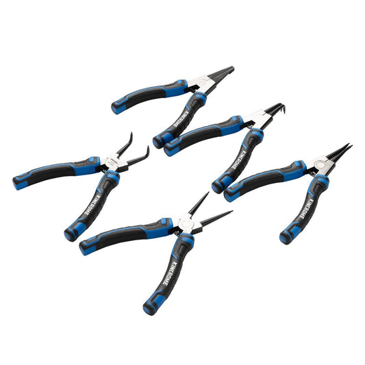 Kincrome 5 Piece Circlip Plier Set - Chrome Vanadium Steel - 90mm x 175mm - Durable Gripping Performance – view 2