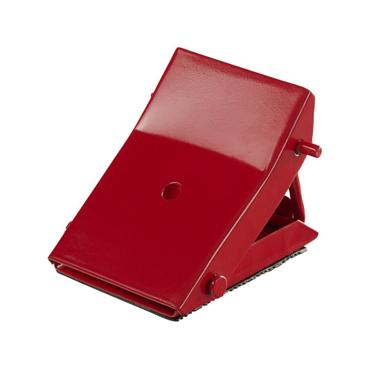 Trojan Folding Wheel Chock - 85mm Non-Slip Rubber - Compact Design - Lightweight