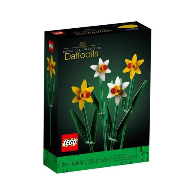 LEGO Daffodils 40646 Set Flowers Botanical Collection Valentines Day