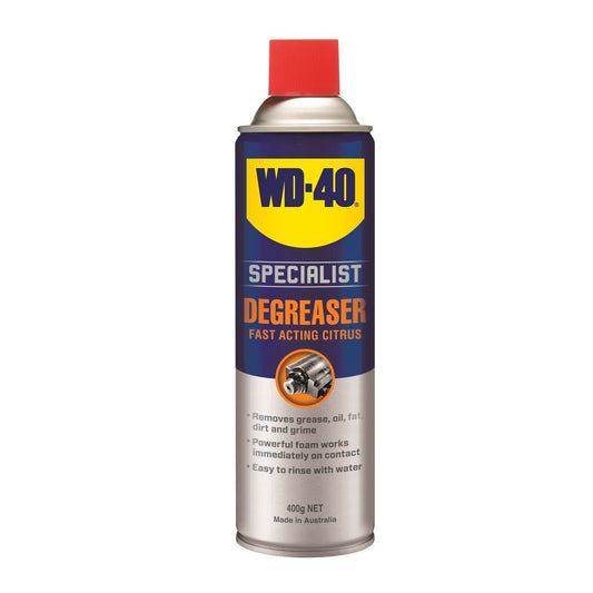 WD-40 Specialist Citrus Degreaser 400g Aerosol Can Fast Acting