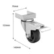 Rack It Workbench Castors 4 Pack Zinc Coated Steel 250kg Capacity