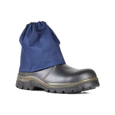 Bata Navy Sock Protectors - One Size - Polyester Cotton - Water Repellent