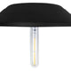 Luxzone 60cm Aluminium LED Solar Pathway Light - 30 Lumens - Black - Weather-Resistant