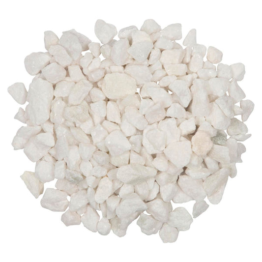 Tuscan Path Natural Pebbles 8-12mm 5kg - White Stone for Landscaping - Auzzistore