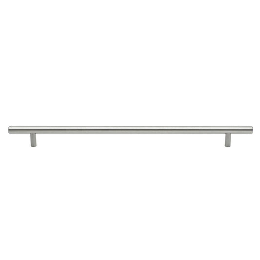 Prestige 320mm Brushed Nickel Round Pull Handle - Steel - Easy Install