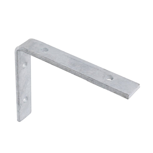 Carinya Heavy Duty Angle Bracket 125 x 100mm - Silver - 225kg Capacity - Auzzistore