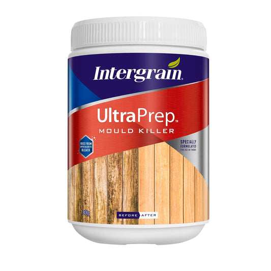 Intergrain 800g Ultraprep Mould Killer for Exterior Timber - Effective Long-Lasting Mould Removal
