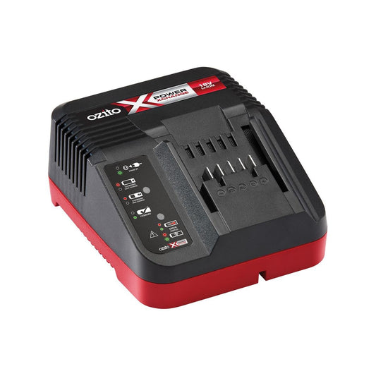 Ozito 18V Standard Charger - Wall Mountable - Plastic - Efficient Charging - Auzzistore