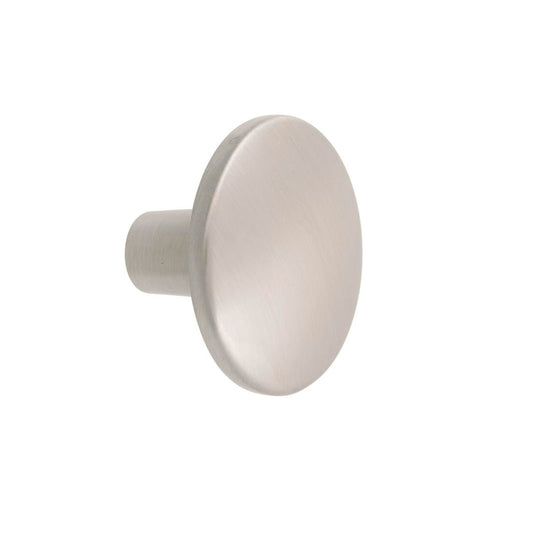 Prestige 30mm Brushed Nickel Round Knob Zinc Alloy Easy Install