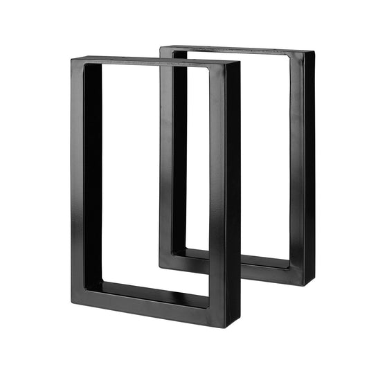 Rapidhome Black Rio Steel Bench Seat Leg 30 x 45 x 6cm - 1 Pack – view 2 - Auzzistore