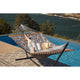 Two Trees Quilted Double Hammock - 140cm x 200cm - Polyester - Water Resistant