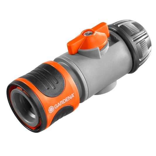 Gardena Hose Connector - 13mm - High Grade Plastic - Control Valve - Auzzistore