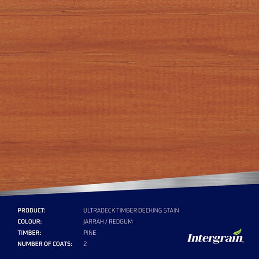 Intergrain 10L Jarrah Redgum Naturalstain Timber Stain - Water-Based Exterior Stain – view 2