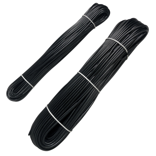 Daytek Replacement Clothesline Cord - 60m - Black - Durable Nylon Core – view 2